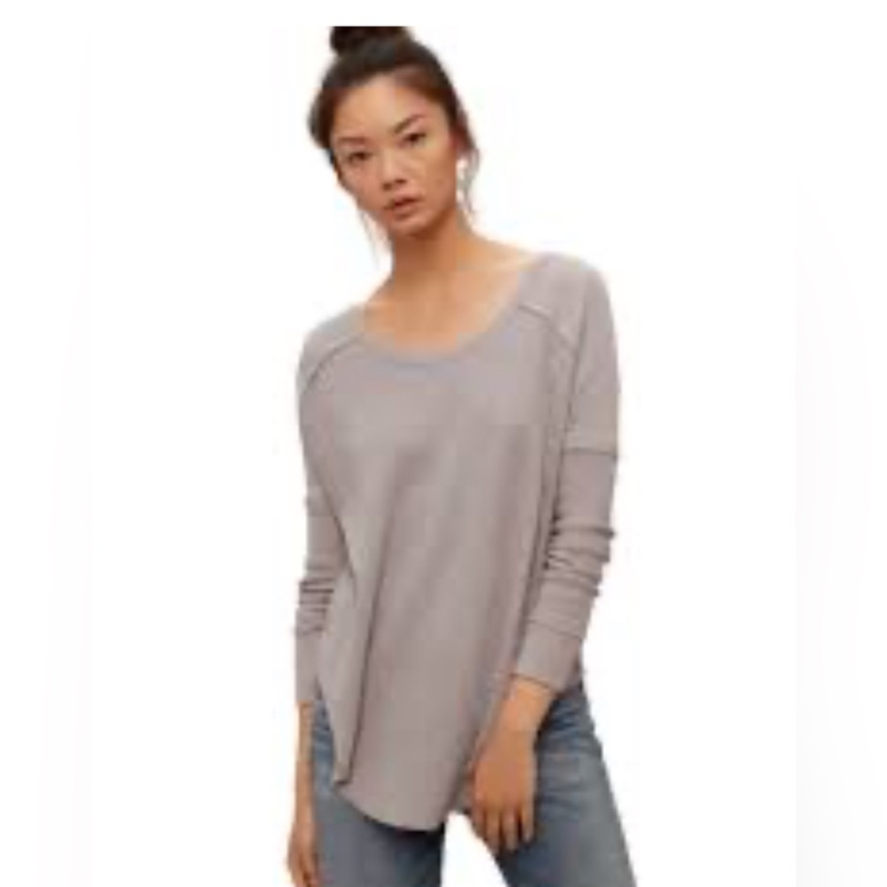 TNA Long Sleeve Top - Taupe